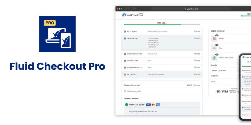 Fluid Checkout PRO - Multi-step Checkout for WooCommerce