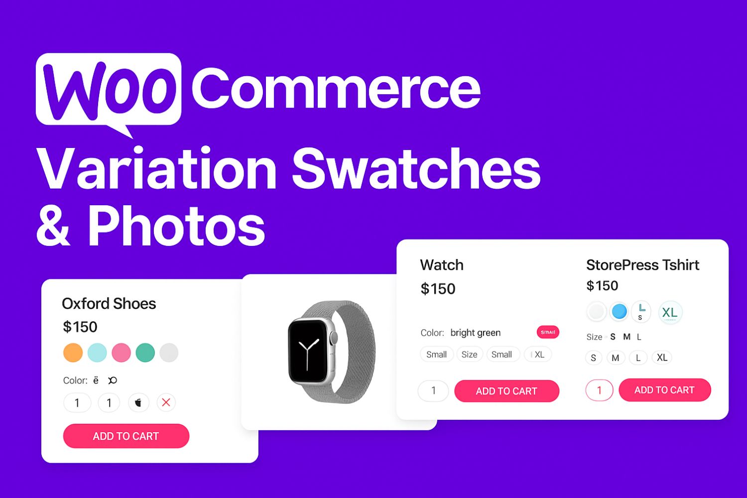 WooCommerce Variation Swatches & Photos