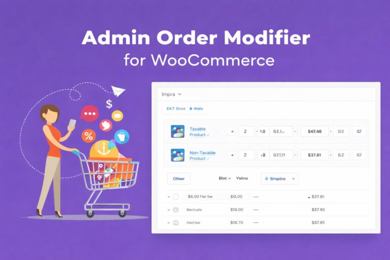 Admin Order Modifier for WooCommerce