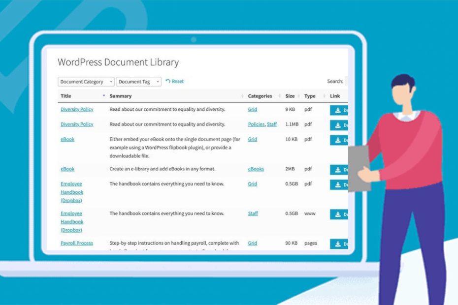 Document Library Pro – Biblioteca de Documentos para WordPress - Full ...