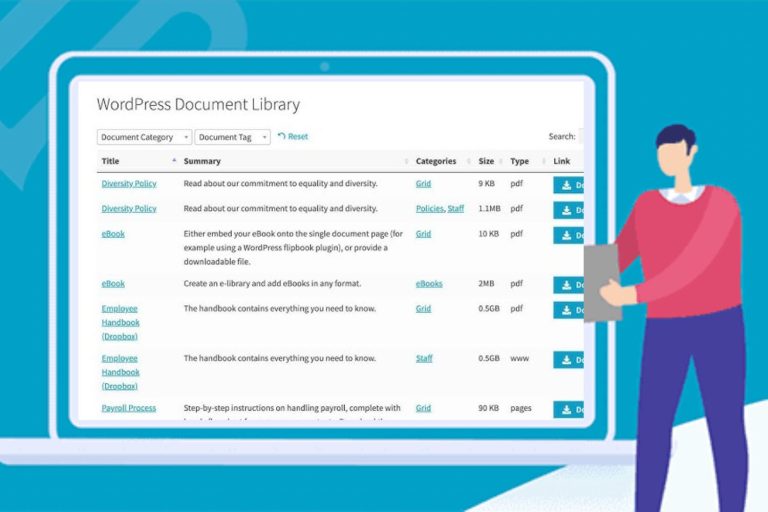 Document Library Pro – Biblioteca de Documentos para WordPress